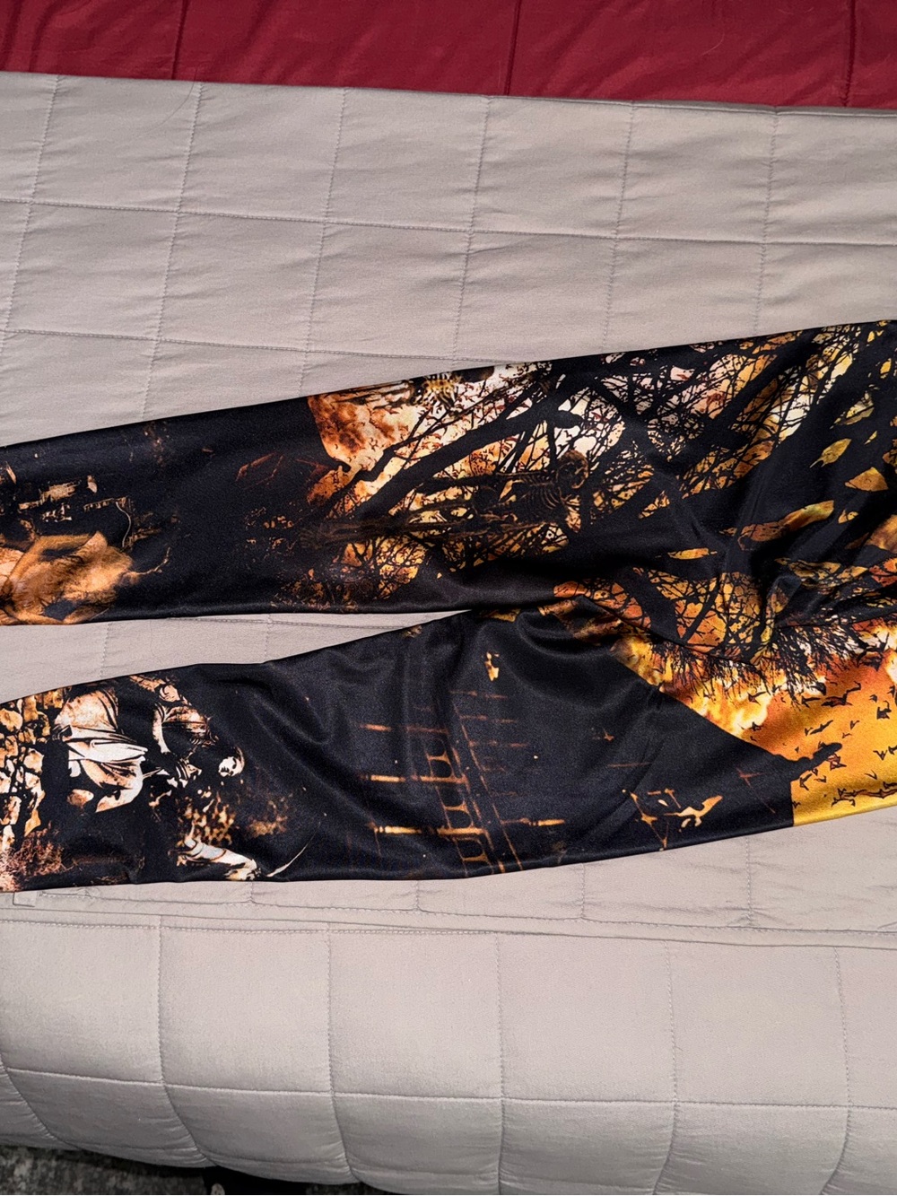 Black Milk Halloween Haunted House leggings - Picture 5 of 5